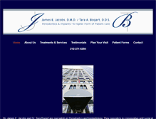 Tablet Screenshot of drjamesjacobs.com